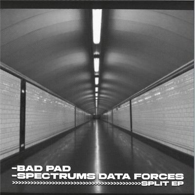 Bad Pad, Spectrums Data Forces — Split EP vinyl cover