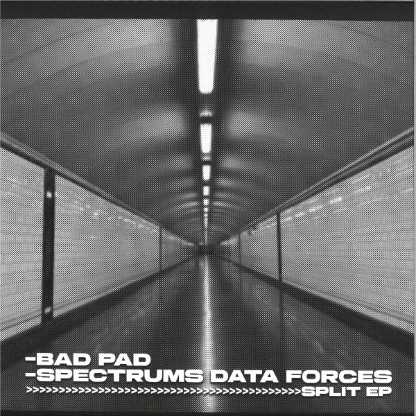Bad Pad, Spectrums Data Forces — Split EP vinyl cover