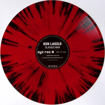 Ken Laszlo — Glasses Man vinyl cover