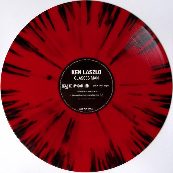 Ken Laszlo — Glasses Man vinyl cover