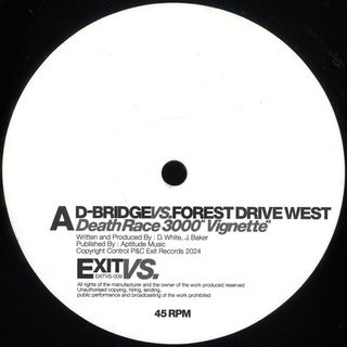 Dbridge, Forest Drive West — EXITVS009 vinyl cover