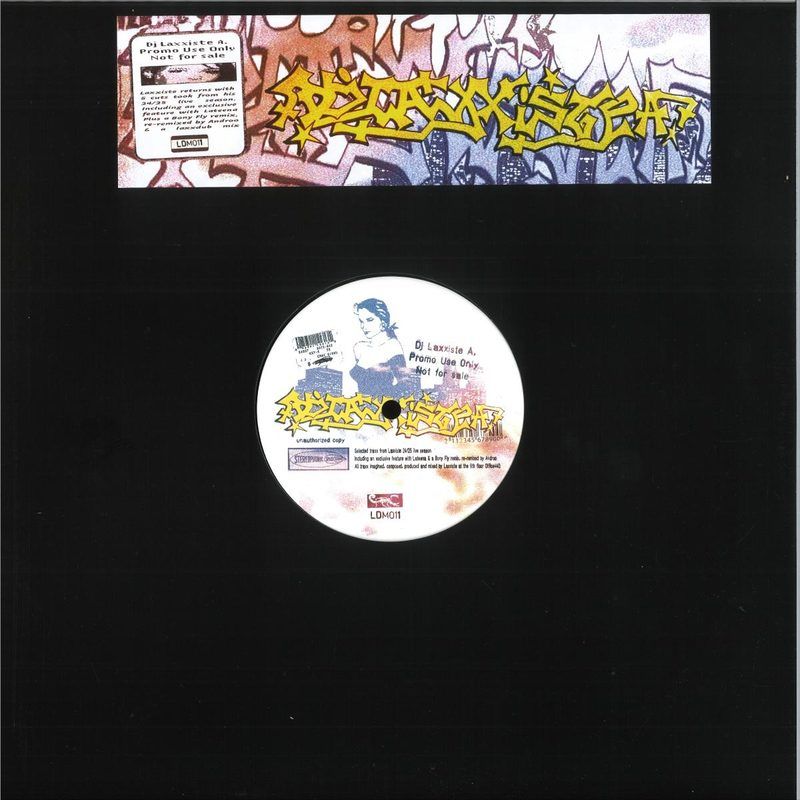DJ Laxxiste A — Promo Use Only (LP) vinyl cover