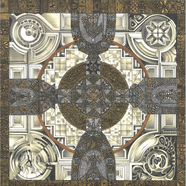 Vakula — 108 Mysteries LP 2x12" vinyl cover