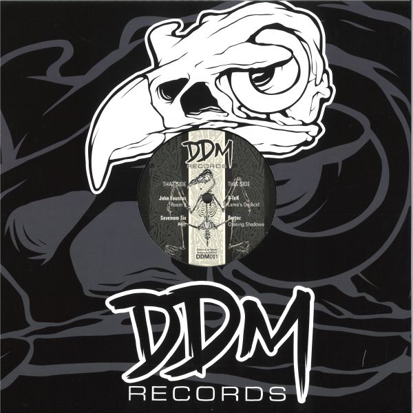 John Faustus, Sevenum Six, A-Tek, Bartoz — Room 9 vinyl cover