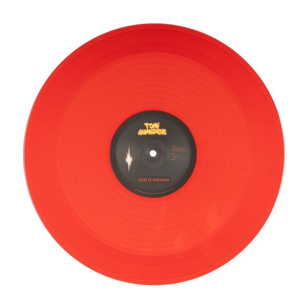 Tomi Ahmedeus — God iz Enough vinyl cover
