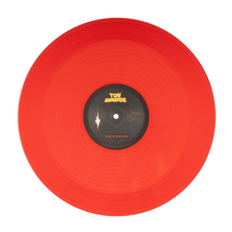 Tomi Ahmedeus — God iz Enough vinyl cover
