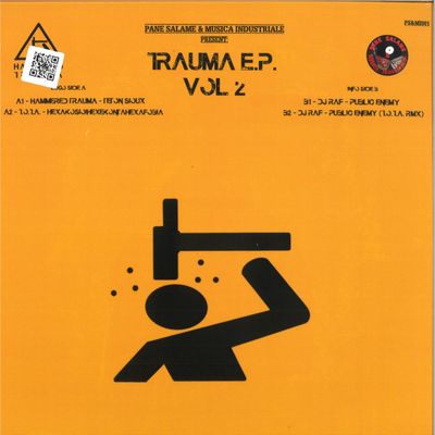 Various — TRAUMA E.P. Vol 2 vinyl cover