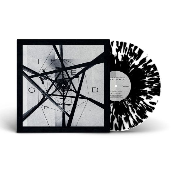 KrÆK, NickBee — The Grid EP vinyl cover