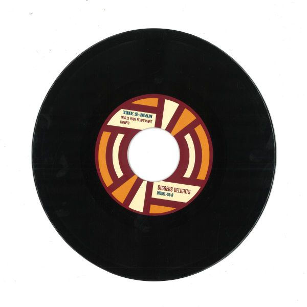 The S-Man — This is your heavy night / P SOL - Jackson Party (7") vinyl cover