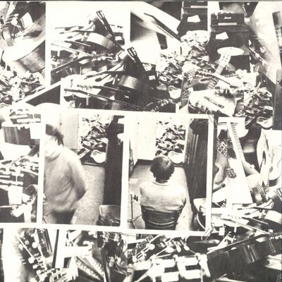 Derek Bailey — Solo Guitar Volume 1 vinyl cover