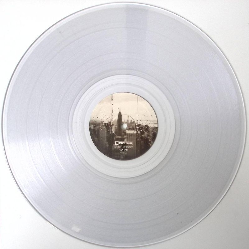Gentian — Linocut Portrait EP vinyl cover