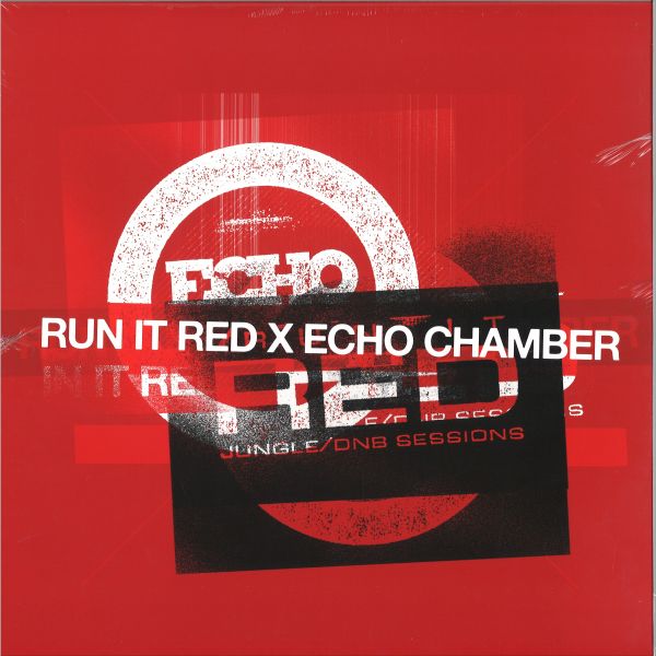 Run It Red X Echo Chamber — ECHORED001 (2x12") vinyl cover