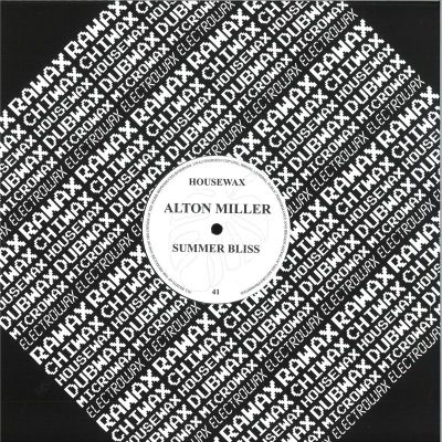 Alton Miller — SUMMER BLISS vinyl cover