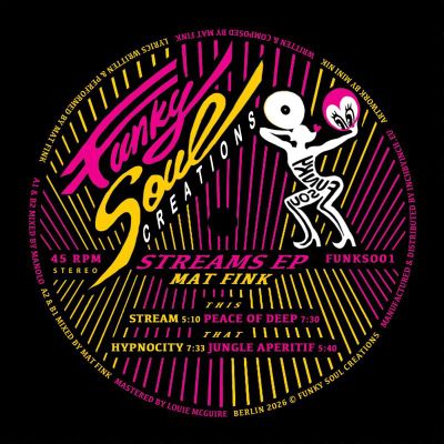 Mat Fink — Streams EP vinyl cover