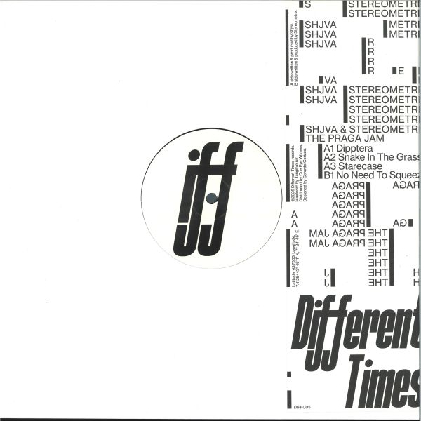 Shjva, Stereometrix — The Praga Jam vinyl cover