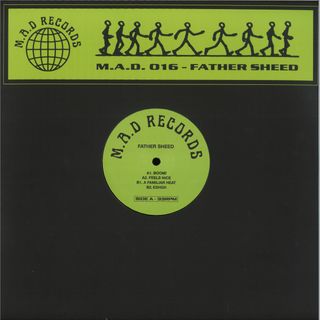 Father Sheed — Boom! EP - M.A.D RECORDS 016 vinyl cover