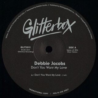 Debbie Jacobs — Don't You Want My Love vinyl cover