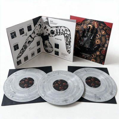 The Illustrated Man — The Skin of Time LP 3x12" vinyl cover