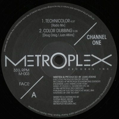 Channel One — Technicolor vinyl cover
