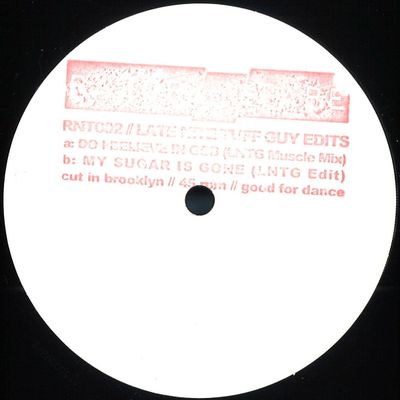 Late Night Tuff Guy — Edits vinyl cover