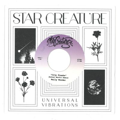 Dj Wally Wonder — City Freaks vinyl cover
