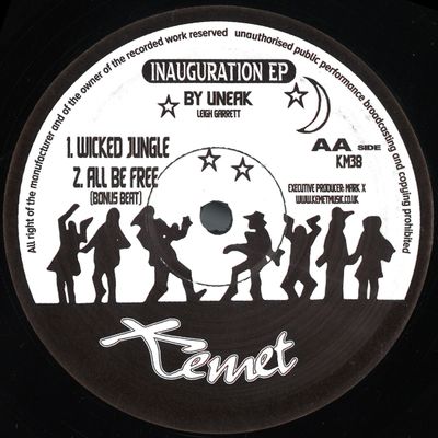 Uneak — Inauguration EP vinyl cover