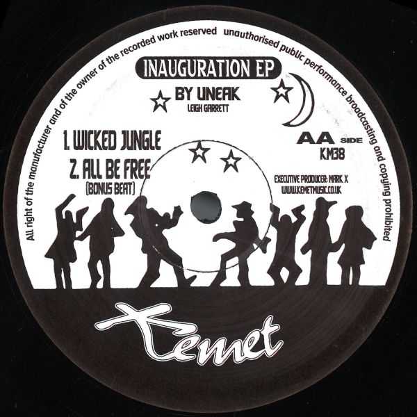 Uneak — Inauguration EP vinyl cover
