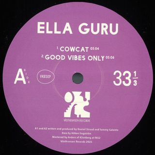 Ella Guru — Good Vibes Only EP vinyl cover