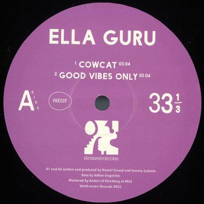 Ella Guru — Good Vibes Only EP vinyl cover