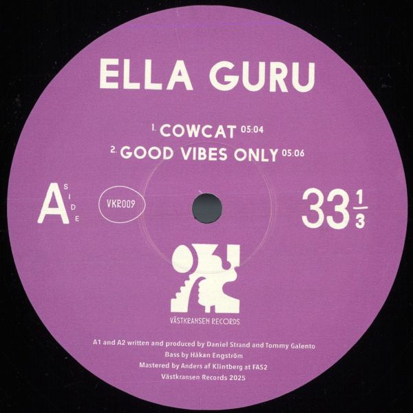 Ella Guru — Good Vibes Only EP vinyl cover
