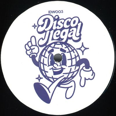 Monsieur Van Pratt — Illegal Disco 003 vinyl cover