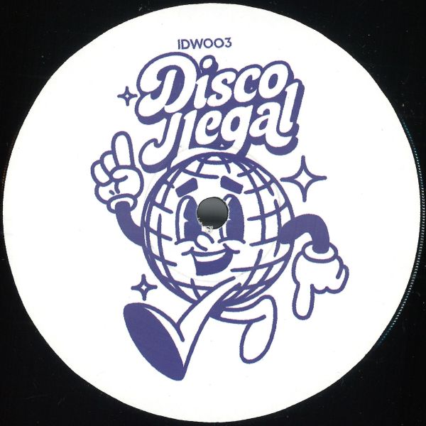 Monsieur Van Pratt — Illegal Disco 003 vinyl cover