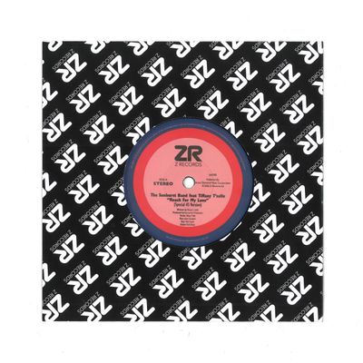 The Sunburst Band / Queen B Unlimited — Reach For My Love (7") vinyl cover