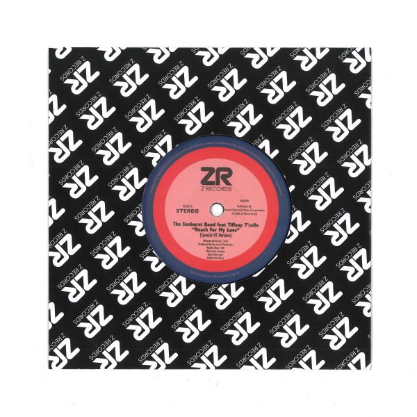 The Sunburst Band / Queen B Unlimited — Reach For My Love (7") vinyl cover