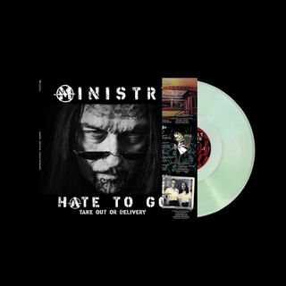 Ministry — Hate To Go - Take Out Or Delivery vinyl cover