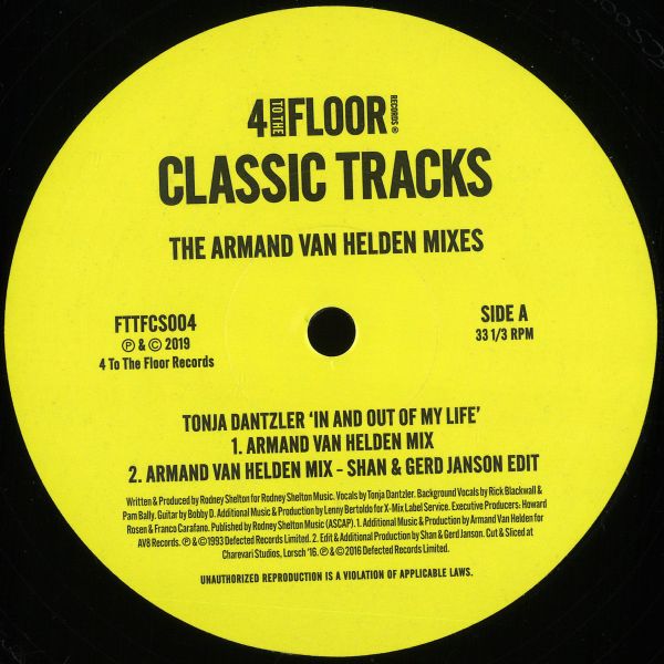 Various — Classics Volume 3 – The Armand Van Helden Mixes vinyl cover