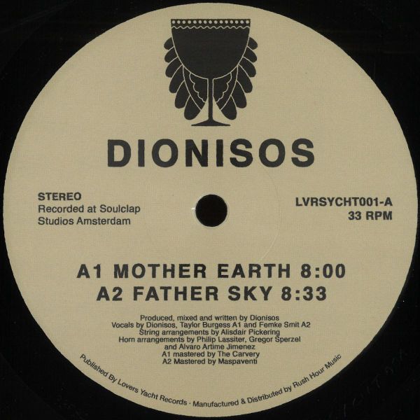 Dionisos — TRILOGY vinyl cover