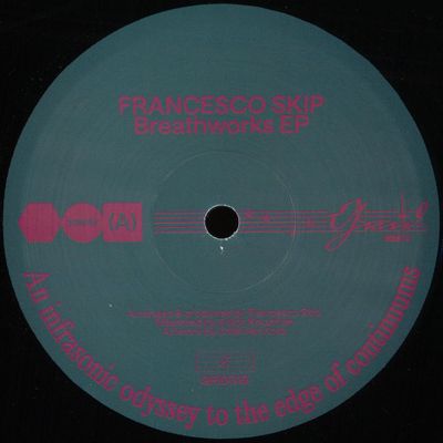 Francesco Skip — Breathworks EP vinyl cover