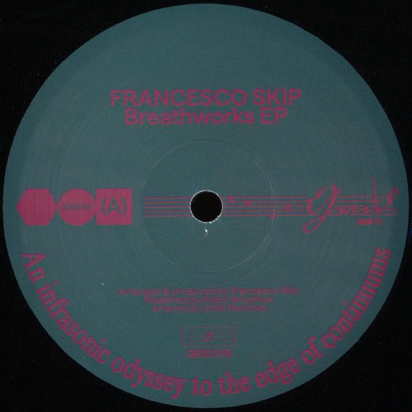 Francesco Skip — Breathworks EP vinyl cover