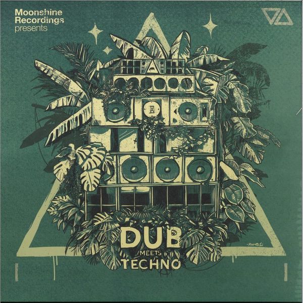 Various — Dub meets Techno LP vinyl cover