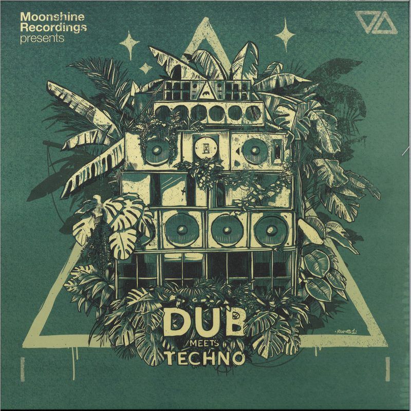 Various — Dub meets Techno LP vinyl cover