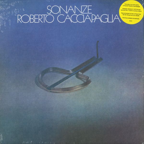 Roberto Cacciapaglia — Sonanze LP vinyl cover