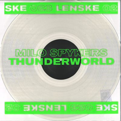 Milo Spykers — THUNDERWORLD EP vinyl cover