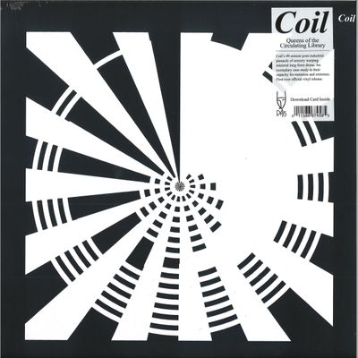 Coil — QUEENS OF THE CIRCULATING LIBRARY vinyl cover