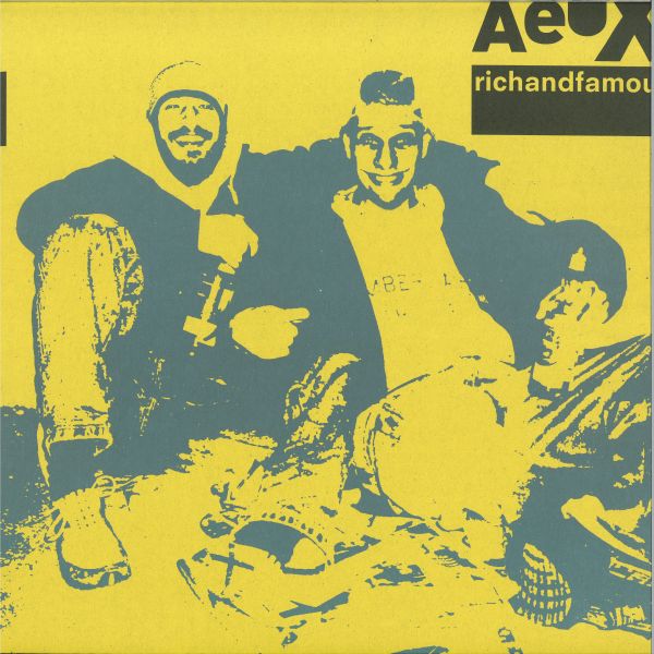 Aeox — Rich And Famous LP 2x12" vinyl cover