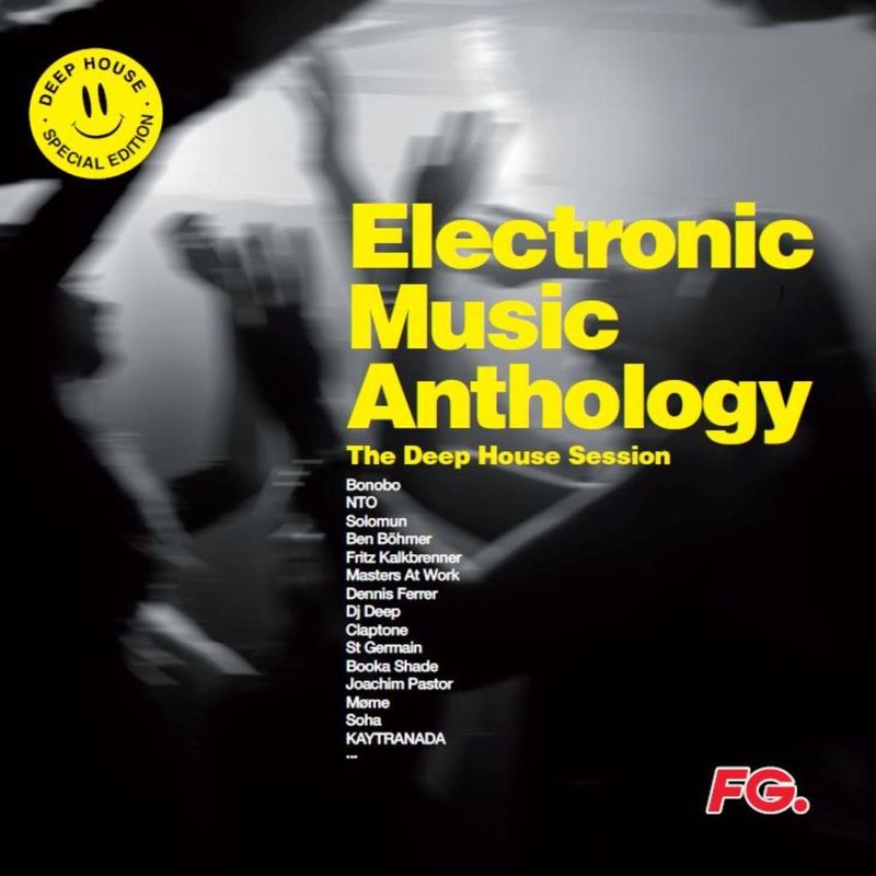 — ELECTRONIC MUSIC ANTHOLOGY - THE DEEP HOUSE SESSION LP 2x12" vinyl cover