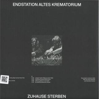 Endstation Altes Krematorium — Zuhause sterben vinyl cover