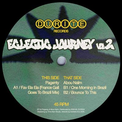Pagenty, Abou Naïm — Eclectic Journey Vol.2 vinyl cover