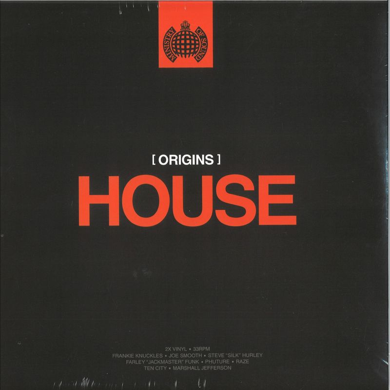Various — Ministry Of Sound - Origins Of House 2x12" vinyl cover