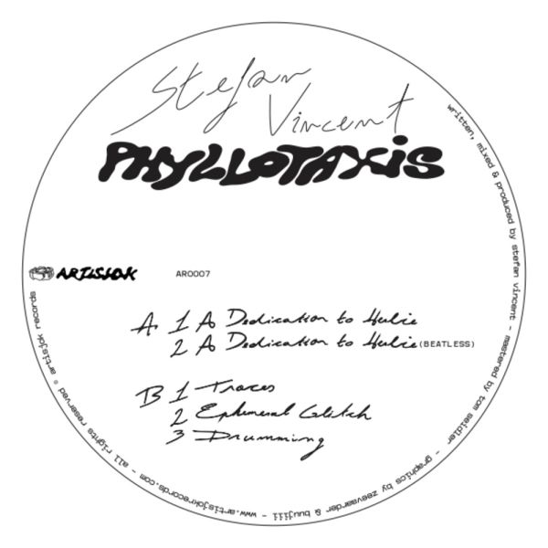 Stefan Vincent — Phyllotaxis vinyl cover